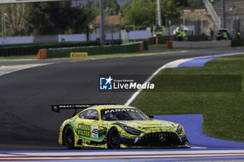 2024-05-17 - 48 AUER Lucas (aut), ENGEL Maro (ger), MORAD Daniel (can), Mercedes-AMG Team Mann-Filter, Mercedes-AMG GT3 Evo, action during the 3rd round of the 2024 GT World Challenge Sprint Cup on the Misano World Circuit Marco Simoncelli, from May 17 to 19, 2024 in Misano Adriatico, Italy - AUTO - GT WORD SPRINT CUP MISANO 2024 - GRAND TOURISM - MOTORS