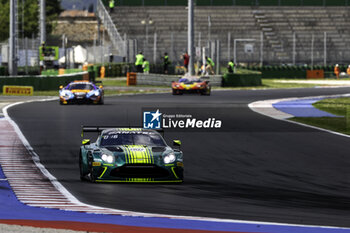 2024-05-17 - 07 THIIM Nicki (dnk), DRUDI Mattia (mco), SORENSEN Marco (dnk), Comotoyou Racing, Aston Martin Vantage AMR GT3 Evo, action during the 3rd round of the 2024 GT World Challenge Sprint Cup on the Misano World Circuit Marco Simoncelli, from May 17 to 19, 2024 in Misano Adriatico, Italy - AUTO - GT WORD SPRINT CUP MISANO 2024 - GRAND TOURISM - MOTORS