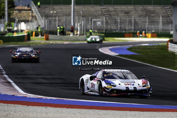 2024-05-17 - 93 FROGGATT Christopher (gbr), HUI Jonathan (hkg), CHEEVER Eddie (ita), Sky Tempesta Racing, Ferrari 296 GT3, action during the 3rd round of the 2024 GT World Challenge Sprint Cup on the Misano World Circuit Marco Simoncelli, from May 17 to 19, 2024 in Misano Adriatico, Italy - AUTO - GT WORD SPRINT CUP MISANO 2024 - GRAND TOURISM - MOTORS