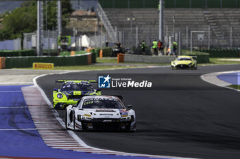 2024-05-17 - 25 EVRARD Paul (fra), MAGNUS Gilles (bel), PLA Jim (fra), Sainteloc Racing, Audi R8 LMS GT3 Evo II, action during the 3rd round of the 2024 GT World Challenge Sprint Cup on the Misano World Circuit Marco Simoncelli, from May 17 to 19, 2024 in Misano Adriatico, Italy - AUTO - GT WORD SPRINT CUP MISANO 2024 - GRAND TOURISM - MOTORS