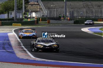 2024-05-17 - 111 ROUGIER Arthur (fra), CARTON Romain (fra), ETEKI Adam (fra), CSA Racing, Audi R8 LMS GT3 Evo II, action during the 3rd round of the 2024 GT World Challenge Sprint Cup on the Misano World Circuit Marco Simoncelli, from May 17 to 19, 2024 in Misano Adriatico, Italy - AUTO - GT WORD SPRINT CUP MISANO 2024 - GRAND TOURISM - MOTORS