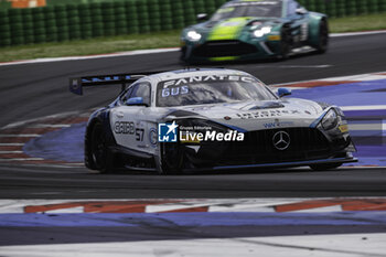 2024-05-17 - 57 SATHIENTHIRAKUL Tonart (tha), CARESANI Colin (nld), ARROW Daan (nld), Winward Racing, Mercedes-AMG GT3 Evo, action during the 3rd round of the 2024 GT World Challenge Sprint Cup on the Misano World Circuit Marco Simoncelli, from May 17 to 19, 2024 in Misano Adriatico, Italy - AUTO - GT WORD SPRINT CUP MISANO 2024 - GRAND TOURISM - MOTORS