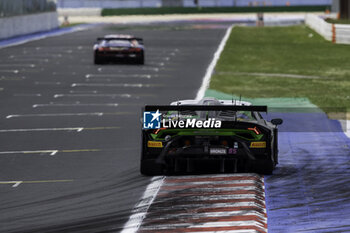 2024-05-17 - 85 DE WILDE Ugo (bel), GVAZAVA (cog), Imperiale Sport Car Service Srl, Lamborghini Huracan GT3 EVO2, action during the 3rd round of the 2024 GT World Challenge Sprint Cup on the Misano World Circuit Marco Simoncelli, from May 17 to 19, 2024 in Misano Adriatico, Italy - AUTO - GT WORD SPRINT CUP MISANO 2024 - GRAND TOURISM - MOTORS