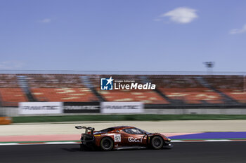 2024-05-17 - 51 PIER GUIDI Alessandro (ita), RIGON Davide (ita), ROVERA Alessio (ita), AF Corse - Francorchamps Motors, Ferrari 296 GT3, action during the 3rd round of the 2024 GT World Challenge Sprint Cup on the Misano World Circuit Marco Simoncelli, from May 17 to 19, 2024 in Misano Adriatico, Italy - AUTO - GT WORD SPRINT CUP MISANO 2024 - GRAND TOURISM - MOTORS