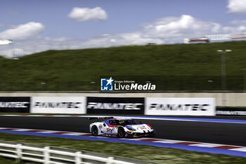 2024-05-17 - 93 FROGGATT Christopher (gbr), HUI Jonathan (hkg), CHEEVER Eddie (ita), Sky Tempesta Racing, Ferrari 296 GT3, action during the 3rd round of the 2024 GT World Challenge Sprint Cup on the Misano World Circuit Marco Simoncelli, from May 17 to 19, 2024 in Misano Adriatico, Italy - AUTO - GT WORD SPRINT CUP MISANO 2024 - GRAND TOURISM - MOTORS