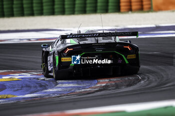 2024-05-17 - 72 RINDONE Gabriel (are), STEVENSON Casper (gbr), KUJALA Patrick (fin), Barwell Motorsport, Lamborghini Huracan GT3 Evo2, action during the 3rd round of the 2024 GT World Challenge Sprint Cup on the Misano World Circuit Marco Simoncelli, from May 17 to 19, 2024 in Misano Adriatico, Italy - AUTO - GT WORD SPRINT CUP MISANO 2024 - GRAND TOURISM - MOTORS