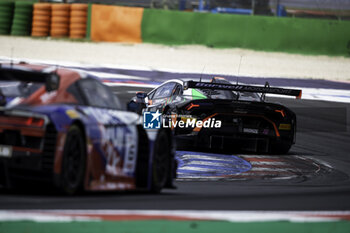 2024-05-17 - 78 BECHTOLSHEIMER Till (usa), DOQUIN Antoine (fra), MITCHELL Sandy (gbr), Barwell Motorsport, Lamborghini Huracan GT3 Evo 2, action during the 3rd round of the 2024 GT World Challenge Sprint Cup on the Misano World Circuit Marco Simoncelli, from May 17 to 19, 2024 in Misano Adriatico, Italy - AUTO - GT WORD SPRINT CUP MISANO 2024 - GRAND TOURISM - MOTORS