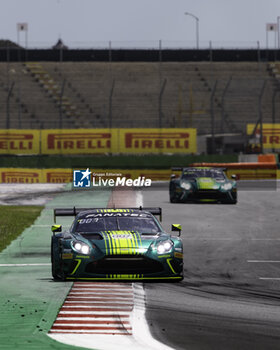 2024-05-17 - 07 THIIM Nicki (dnk), DRUDI Mattia (mco), SORENSEN Marco (dnk), Comotoyou Racing, Aston Martin Vantage AMR GT3 Evo, action during the 3rd round of the 2024 GT World Challenge Sprint Cup on the Misano World Circuit Marco Simoncelli, from May 17 to 19, 2024 in Misano Adriatico, Italy - AUTO - GT WORD SPRINT CUP MISANO 2024 - GRAND TOURISM - MOTORS