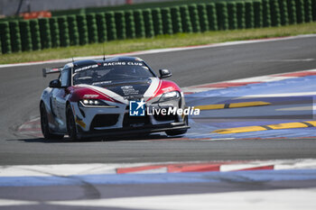 2024-05-18 - 90 SKARAS Emil (swe), HOLMLUND Hans (swe), Toyota Gazo Racing Sweden, Toyota GR Supra GT4 Evo, action during the 2nd round of the 2024 GT4 European Series powered by Rafa Racing Club on the Misano World Circuit Marco Simoncelli, from May 17 to 19, 2024 in Misano Adriatico, Italy - AUTO - GT4 EUROPEAN SERIES MISANO 2024 - GRAND TOURISM - MOTORS