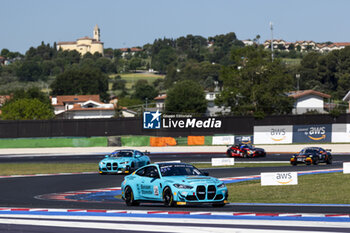 2024-05-18 - 12 BESLER Berkay (tur), PIANA Garbiele (ita), Borusan Otomotiv Motorsport, BMW M4 GT4 G82, action during the 2nd round of the 2024 GT4 European Series powered by Rafa Racing Club on the Misano World Circuit Marco Simoncelli, from May 17 to 19, 2024 in Misano Adriatico, Italy - AUTO - GT4 EUROPEAN SERIES MISANO 2024 - GRAND TOURISM - MOTORS