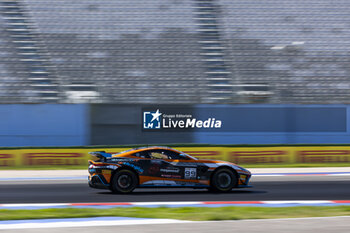 2024-05-18 - 99 SASSE Hugo (ger), RENNHOFER Raphael (aut), PROsport Racing, Aston Matin Vantage AMR GT4, action during the 2nd round of the 2024 GT4 European Series powered by Rafa Racing Club on the Misano World Circuit Marco Simoncelli, from May 17 to 19, 2024 in Misano Adriatico, Italy - AUTO - GT4 EUROPEAN SERIES MISANO 2024 - GRAND TOURISM - MOTORS