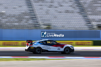 2024-05-18 - 17 VAN DER ENDE Ricardo (nld), LESSENNES Benjamin (bel), L'Espace Bienvenue, BMW M4 GT4 G82, action during the 2nd round of the 2024 GT4 European Series powered by Rafa Racing Club on the Misano World Circuit Marco Simoncelli, from May 17 to 19, 2024 in Misano Adriatico, Italy - AUTO - GT4 EUROPEAN SERIES MISANO 2024 - GRAND TOURISM - MOTORS