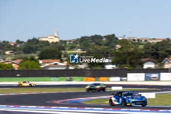 2024-05-18 - 36 LECLERC Antoine (fra), PANCIATICI Nelson (fra), Code Racing Development, Alpine A110 GT4 Evo, action during the 2nd round of the 2024 GT4 European Series powered by Rafa Racing Club on the Misano World Circuit Marco Simoncelli, from May 17 to 19, 2024 in Misano Adriatico, Italy - AUTO - GT4 EUROPEAN SERIES MISANO 2024 - GRAND TOURISM - MOTORS