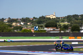 2024-05-18 - 96 BIRD Max (gbr), PATTERSON Dexter (gbr), Mahiki Racing, Lotus Emira GT4, action during the 2nd round of the 2024 GT4 European Series powered by Rafa Racing Club on the Misano World Circuit Marco Simoncelli, from May 17 to 19, 2024 in Misano Adriatico, Italy - AUTO - GT4 EUROPEAN SERIES MISANO 2024 - GRAND TOURISM - MOTORS