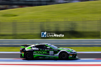 2024-05-18 - 100 STILL Hendrik (ger), RAUEAR Fabio (ger), PROsport Racing, Aston Matin Vantage AMR GT4, action during the 2nd round of the 2024 GT4 European Series powered by Rafa Racing Club on the Misano World Circuit Marco Simoncelli, from May 17 to 19, 2024 in Misano Adriatico, Italy - AUTO - GT4 EUROPEAN SERIES MISANO 2024 - GRAND TOURISM - MOTORS