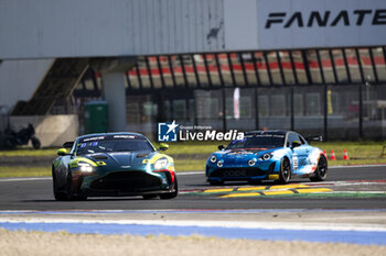 2024-05-18 - 36 LECLERC Antoine (fra), PANCIATICI Nelson (fra), Code Racing Development, Alpine A110 GT4 Evo, action during the 2nd round of the 2024 GT4 European Series powered by Rafa Racing Club on the Misano World Circuit Marco Simoncelli, from May 17 to 19, 2024 in Misano Adriatico, Italy - AUTO - GT4 EUROPEAN SERIES MISANO 2024 - GRAND TOURISM - MOTORS