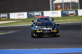 2024-05-18 - 55 HURGON Laurent (fra), HUTEAU Pascal (fra), Schumacher CLRT, Alpine A110 GT4 Evo, action during the 2nd round of the 2024 GT4 European Series powered by Rafa Racing Club on the Misano World Circuit Marco Simoncelli, from May 17 to 19, 2024 in Misano Adriatico, Italy - AUTO - GT4 EUROPEAN SERIES MISANO 2024 - GRAND TOURISM - MOTORS