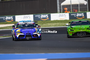 2024-05-18 - 66 JILKOVA Gabriela (cze), GUDET Cindy (fra), Matmut Evolution, Toyota GR Supra GT4 Evo, action during the 2nd round of the 2024 GT4 European Series powered by Rafa Racing Club on the Misano World Circuit Marco Simoncelli, from May 17 to 19, 2024 in Misano Adriatico, Italy - AUTO - GT4 EUROPEAN SERIES MISANO 2024 - GRAND TOURISM - MOTORS