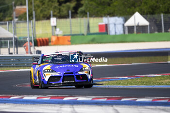 2024-05-18 - 66 JILKOVA Gabriela (cze), GUDET Cindy (fra), Matmut Evolution, Toyota GR Supra GT4 Evo, action during the 2nd round of the 2024 GT4 European Series powered by Rafa Racing Club on the Misano World Circuit Marco Simoncelli, from May 17 to 19, 2024 in Misano Adriatico, Italy - AUTO - GT4 EUROPEAN SERIES MISANO 2024 - GRAND TOURISM - MOTORS