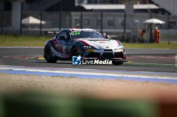 2024-05-18 - 13 VLADYKIN Vasily (nd), SOLOKOVTSEV Andrey (nd), Teichmann Continental Racing, Toyota GR Supra GT4 Evo, action during the 2nd round of the 2024 GT4 European Series powered by Rafa Racing Club on the Misano World Circuit Marco Simoncelli, from May 17 to 19, 2024 in Misano Adriatico, Italy - AUTO - GT4 EUROPEAN SERIES MISANO 2024 - GRAND TOURISM - MOTORS