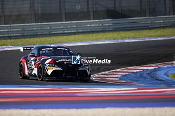 2024-05-18 - 09 CHELI Etienne (fra), JOULIE Enzo (fra), Matmut Evolution, Toyota GT Supra GT4 Evo, action during the 2nd round of the 2024 GT4 European Series powered by Rafa Racing Club on the Misano World Circuit Marco Simoncelli, from May 17 to 19, 2024 in Misano Adriatico, Italy - AUTO - GT4 EUROPEAN SERIES MISANO 2024 - GRAND TOURISM - MOTORS