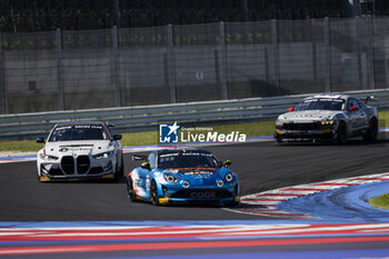 2024-05-18 - 36 LECLERC Antoine (fra), PANCIATICI Nelson (fra), Code Racing Development, Alpine A110 GT4 Evo, action during the 2nd round of the 2024 GT4 European Series powered by Rafa Racing Club on the Misano World Circuit Marco Simoncelli, from May 17 to 19, 2024 in Misano Adriatico, Italy - AUTO - GT4 EUROPEAN SERIES MISANO 2024 - GRAND TOURISM - MOTORS