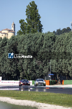 2024-05-18 - 61 EVANS Erik (usa), SIGNORETTI Marco (can), Academy Motorsport, Ford Mustang GT4 2024, action during the 2nd round of the 2024 GT4 European Series powered by Rafa Racing Club on the Misano World Circuit Marco Simoncelli, from May 17 to 19, 2024 in Misano Adriatico, Italy - AUTO - GT4 EUROPEAN SERIES MISANO 2024 - GRAND TOURISM - MOTORS