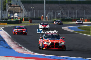 2024-05-18 - 37 MELONI Davide (smr), MELONI Paolo (smr), W&D Racing Team, BMW M4 GT4 G82, action during the 2nd round of the 2024 GT4 European Series powered by Rafa Racing Club on the Misano World Circuit Marco Simoncelli, from May 17 to 19, 2024 in Misano Adriatico, Italy - AUTO - GT4 EUROPEAN SERIES MISANO 2024 - GRAND TOURISM - MOTORS