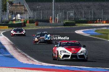 2024-05-18 - 66 JILKOVA Gabriela (cze), GUDET Cindy (fra), Matmut Evolution, Toyota GR Supra GT4 Evo, action during the 2nd round of the 2024 GT4 European Series powered by Rafa Racing Club on the Misano World Circuit Marco Simoncelli, from May 17 to 19, 2024 in Misano Adriatico, Italy - AUTO - GT4 EUROPEAN SERIES MISANO 2024 - GRAND TOURISM - MOTORS