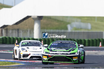 2024-05-18 - 100 STILL Hendrik (ger), RAUEAR Fabio (ger), PROsport Racing, Aston Matin Vantage AMR GT4, action during the 2nd round of the 2024 GT4 European Series powered by Rafa Racing Club on the Misano World Circuit Marco Simoncelli, from May 17 to 19, 2024 in Misano Adriatico, Italy - AUTO - GT4 EUROPEAN SERIES MISANO 2024 - GRAND TOURISM - MOTORS