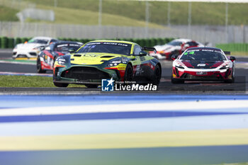 2024-05-18 - 82 VILLAGOMEZ Matéo (ecu), TBA, Racing Spirit of Leman, Aston Martin Vantage AMR GT4 Evo, action during the 2nd round of the 2024 GT4 European Series powered by Rafa Racing Club on the Misano World Circuit Marco Simoncelli, from May 17 to 19, 2024 in Misano Adriatico, Italy - AUTO - GT4 EUROPEAN SERIES MISANO 2024 - GRAND TOURISM - MOTORS