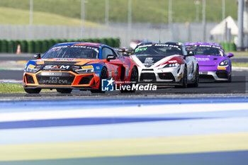 2024-05-18 - 444 THALAMY Philippe (fra), RIPERT Julien (fra), Team Speedcar, Audi R8 LMS GT4, action during the 2nd round of the 2024 GT4 European Series powered by Rafa Racing Club on the Misano World Circuit Marco Simoncelli, from May 17 to 19, 2024 in Misano Adriatico, Italy - AUTO - GT4 EUROPEAN SERIES MISANO 2024 - GRAND TOURISM - MOTORS