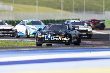 2024-05-18 - 55 HURGON Laurent (fra), HUTEAU Pascal (fra), Schumacher CLRT, Alpine A110 GT4 Evo, action during the 2nd round of the 2024 GT4 European Series powered by Rafa Racing Club on the Misano World Circuit Marco Simoncelli, from May 17 to 19, 2024 in Misano Adriatico, Italy - AUTO - GT4 EUROPEAN SERIES MISANO 2024 - GRAND TOURISM - MOTORS