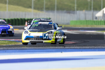 2024-05-18 - 33 LECERTUA Lorens (bel), LEANDRI Jean-Mathieu (fra), Chazel Technologie Course, Alpine A110 GT4 Evo, action during the 2nd round of the 2024 GT4 European Series powered by Rafa Racing Club on the Misano World Circuit Marco Simoncelli, from May 17 to 19, 2024 in Misano Adriatico, Italy - AUTO - GT4 EUROPEAN SERIES MISANO 2024 - GRAND TOURISM - MOTORS