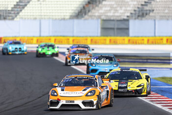 2024-05-18 - 92 MALOY Nicholas (usa), HEYERDAHL Emil (nor), Wimmer Werk Motorsport, Porsche 718 Cayman GT4 RS CS, action during the 2nd round of the 2024 GT4 European Series powered by Rafa Racing Club on the Misano World Circuit Marco Simoncelli, from May 17 to 19, 2024 in Misano Adriatico, Italy - AUTO - GT4 EUROPEAN SERIES MISANO 2024 - GRAND TOURISM - MOTORS