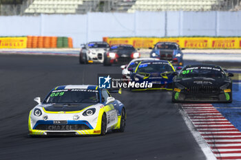 2024-05-18 - 33 LECERTUA Lorens (bel), LEANDRI Jean-Mathieu (fra), Chazel Technologie Course, Alpine A110 GT4 Evo, action during the 2nd round of the 2024 GT4 European Series powered by Rafa Racing Club on the Misano World Circuit Marco Simoncelli, from May 17 to 19, 2024 in Misano Adriatico, Italy - AUTO - GT4 EUROPEAN SERIES MISANO 2024 - GRAND TOURISM - MOTORS