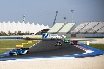 2024-05-18 - 36 LECLERC Antoine (fra), PANCIATICI Nelson (fra), Code Racing Development, Alpine A110 GT4 Evo, action during the 2nd round of the 2024 GT4 European Series powered by Rafa Racing Club on the Misano World Circuit Marco Simoncelli, from May 17 to 19, 2024 in Misano Adriatico, Italy - AUTO - GT4 EUROPEAN SERIES MISANO 2024 - GRAND TOURISM - MOTORS