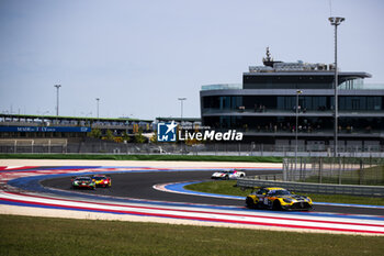 2024-05-18 - 10 PANIS Aurélien (fra), GAZEAU César (fra), MEYUHAS Roee (usa), Boutsen VDS, Mercedes-AMG GT3 Evo, action during the 3rd round of the 2024 GT World Challenge Sprint Cup on the Misano World Circuit Marco Simoncelli, from May 17 to 19, 2024 in Misano Adriatico, Italy - AUTO - GT WORD SPRINT CUP MISANO 2024 - GRAND TOURISM - MOTORS