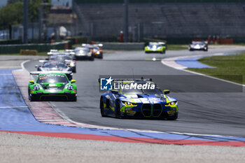 2024-05-18 - 46 MARCIELLO Raffaele (swi), MARTIN Maxime (bel), ROSSI Valentino (ita), Team WRT BMW M4 GT3, action during the 3rd round of the 2024 GT World Challenge Sprint Cup on the Misano World Circuit Marco Simoncelli, from May 17 to 19, 2024 in Misano Adriatico, Italy - AUTO - GT WORD SPRINT CUP MISANO 2024 - GRAND TOURISM - MOTORS