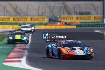 2024-05-18 - 163 ENGELHART Christian (ger), PERERA Franck (fra), MAPELLI Marco (ita), GRT - Grasser Racing Team, Lamborghini GT3 Evo, action during the 3rd round of the 2024 GT World Challenge Sprint Cup on the Misano World Circuit Marco Simoncelli, from May 17 to 19, 2024 in Misano Adriatico, Italy - AUTO - GT WORD SPRINT CUP MISANO 2024 - GRAND TOURISM - MOTORS