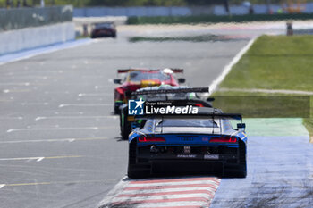 2024-05-18 - 66 MUKOKOZ Andrey (nd), PEREIRA Dylan (lux), HOFER Max (aut), Tresor Attempto Racing, Audi R8 LMS GT3 Evo 2, action during the 3rd round of the 2024 GT World Challenge Sprint Cup on the Misano World Circuit Marco Simoncelli, from May 17 to 19, 2024 in Misano Adriatico, Italy - AUTO - GT WORD SPRINT CUP MISANO 2024 - GRAND TOURISM - MOTORS