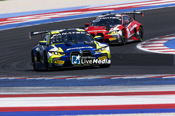 2024-05-18 - 46 MARCIELLO Raffaele (swi), MARTIN Maxime (bel), ROSSI Valentino (ita), Team WRT BMW M4 GT3, action during the 3rd round of the 2024 GT World Challenge Sprint Cup on the Misano World Circuit Marco Simoncelli, from May 17 to 19, 2024 in Misano Adriatico, Italy - AUTO - GT WORD SPRINT CUP MISANO 2024 - GRAND TOURISM - MOTORS