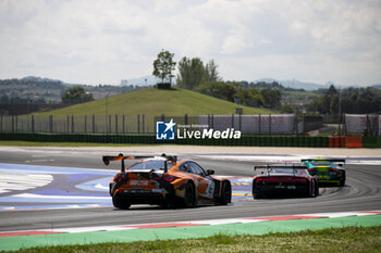 2024-05-18 - 30 AL HARTHY Ahmad (omn), DE HAAN Sam (gbr), KLINGMANN Jens (ita), OQ By Oman Racing, BMW M4 GT3, action 88 FERRARI Lorenzo (ita), PATRESE Lorenzo (ita), MONCINI Leonardo (ita), Tresor Attempto Racing, Audi R8 LMS GT3 Evo 2, action during the 3rd round of the 2024 GT World Challenge Sprint Cup on the Misano World Circuit Marco Simoncelli, from May 17 to 19, 2024 in Misano Adriatico, Italy - AUTO - GT WORD SPRINT CUP MISANO 2024 - GRAND TOURISM - MOTORS