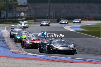 2024-05-18 - 14 LAPPALAINEN Konsta (fin), Green Ben (gbr, Emil Ferry, Ferrari 296 GT3, action during the 3rd round of the 2024 GT World Challenge Sprint Cup on the Misano World Circuit Marco Simoncelli, from May 17 to 19, 2024 in Misano Adriatico, Italy - AUTO - GT WORD SPRINT CUP MISANO 2024 - GRAND TOURISM - MOTORS