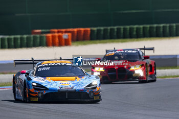 2024-05-18 - 159 GOETHE Benjamin (ger), GAMBLE Tom (gbr), MACDONAL Dean (gbr), Garage 59, McLaren 720S GT3 Evo, action during the 3rd round of the 2024 GT World Challenge Sprint Cup on the Misano World Circuit Marco Simoncelli, from May 17 to 19, 2024 in Misano Adriatico, Italy - AUTO - GT WORD SPRINT CUP MISANO 2024 - GRAND TOURISM - MOTORS