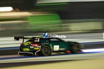 2024-05-18 - 21 DEJONGHE Sam (bel), LISMONT Matisse (bel), CLARK Chales (gbr), Comotoyou Racing, Aston Martin Vantage AMR GT3 Evo, action during the 3rd round of the 2024 GT World Challenge Sprint Cup on the Misano World Circuit Marco Simoncelli, from May 17 to 19, 2024 in Misano Adriatico, Italy - AUTO - GT WORD SPRINT CUP MISANO 2024 - GRAND TOURISM - MOTORS