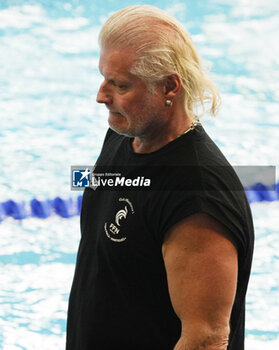 2024-03-23 - Coach Philippe Lucas of France during the Giant Open 2024, Swimming event on March 23, 2024 at Le Dôme in Saint-Germain-en-Laye, France - SWIMMING - GIANT OPEN 2024 - SWIMMING - SWIMMING