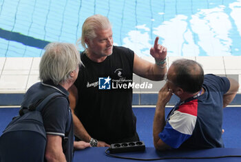 23/03/2024 - Coach Philippe Lucas of France during the Giant Open 2024, Swimming event on March 23, 2024 at Le Dôme in Saint-Germain-en-Laye, France - SWIMMING - GIANT OPEN 2024 - NUOTO - NUOTO