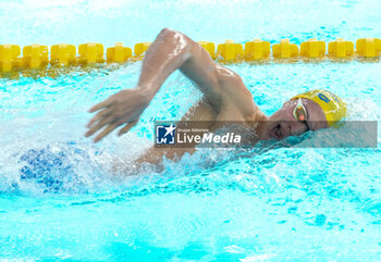 2024-03-23 - Tom Henrionnet of France during the Giant Open 2024, Swimming event on March 23, 2024 at Le Dôme in Saint-Germain-en-Laye, France - SWIMMING - GIANT OPEN 2024 - SWIMMING - SWIMMING