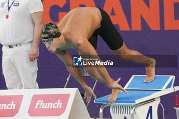 2024-03-23 - Ahmed Jouadi of Tunisia, Men's 800 M Freestyle during the Giant Open 2024, Swimming event on March 23, 2024 at Le Dôme in Saint-Germain-en-Laye, France - SWIMMING - GIANT OPEN 2024 - SWIMMING - SWIMMING